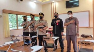 WALI KOTA BERSAMA KAPOLDA KALSEL TINJAU KELAS BARU SPN BANJARBARU