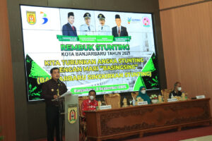 WALI KOTA BANJARBARU BUKA REMBUK STUNTING