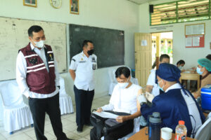 WALI KOTA: VAKSINASI PERTAMA DI BANJARBARU TINGKAT SMA