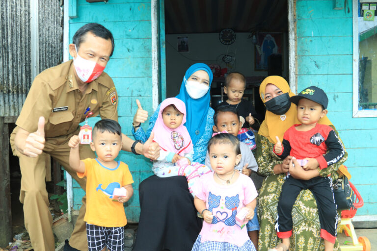 KETUA PKK BANJARBARU MEMBUKA ACARA STUNTING POSYANDU