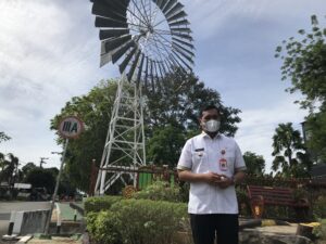 WALI KOTA RESMIKAN KINCIR ANGIN KOMET