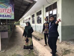 KETUA DPRD KOTA BANJARBARU KUNJUNGI SMPN 8 BANJARBARU