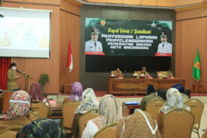 SEKDA PIMPIN SOSIALISASI LPPD