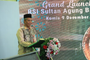 SEKDA HADIRI LAUNCHING RS ISLAM SULTAN AGUNG