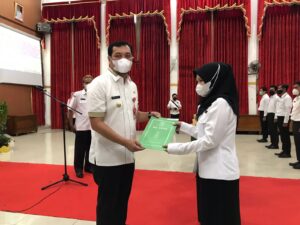 20 PEGAWAI PPPK NON GURU DILANTIK WALI KOTA