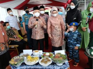 WAPRES RI KUNJUNGI POSYANDU DI BANJARBARU