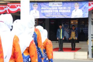 APEL HARJAD KABUPATEN BANJAR KE-72, BUPATI: MARI SEMANGAT BERSAMA
