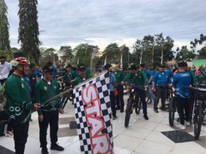 APEKSI REGIONAL KALSEL, OLAHRAGA DENGAN SEPEDA