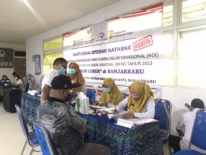 BAKSOS OPERASI KATARAK GRATIS DI RSDI BANJARBARU