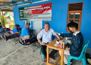 TARMIDI IKUTI KEGIATAN DONOR DARAH