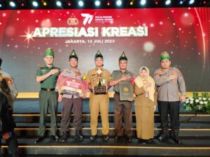 PERINGKAT DUA, KELURAHAN SYAMSUDIN NOOR BANJARBARU DI LOMBA TIGA PILAR