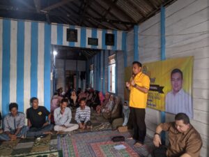 WARGA SUNGAI TIUNG MINTA PERBAIKAN ALKAH KE WAKET DPRD BANJARBARU