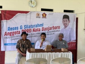 KETUA DPRD BANJARBARU SOROTI JALAN RUSAK HINGGA DISTRIBUSI BANSOS YANG KURANG TEPAT DI BANJARBARU