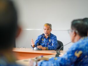 LOKASI KEBAKARAN CEMPAKA BAKAL DI NORMALISASI SUNGAI