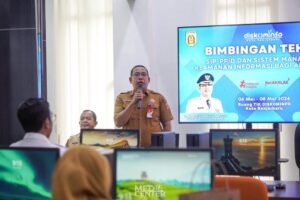 TINGKATKAN KETERAMPILAN, DISKOMINFO BANJARBARU GELAR BIMTEK SIP DAN PPID