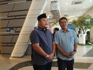 KOMISI II DPRD BANJARBARU SAMBANGI HOTEL AERIS