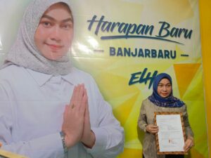 Resmi Undurkan Diri Dari ASN Hj Erna Lisa Halaby All Out Maju Pilkada Banjarbaru