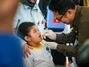 UPAYA HINDARI ANAK DARI VIRUS POLIO, PEMKO BANJARBARU LAKUKAN IMUNISASI