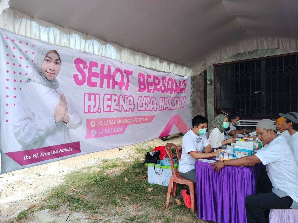 PELAYANAN KESEHATAN GRATIS BERSAMA ERNA LISA HALABY