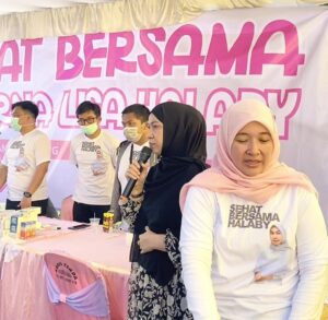LAYANAN KESEHATAN GRATIS ,LISA HALABY DI TIGA LOKASI KECAMATAN CEMPAKA