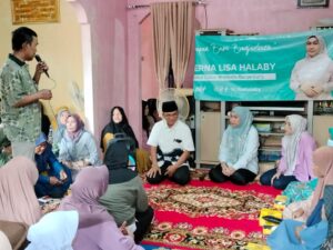 WARGA KOMPLEKS KRUING INDAH SIAP MENGAWAL KEMENANGAN LISA HALABY
