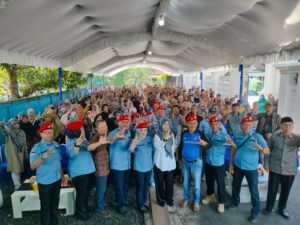 ELH DIDUKUNG DAN SIAP MENANG OLEH 350 KADER DEMOKRAT SIDOMULYO RAYA
