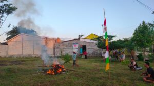 KESIAPAN WARGA SAMBUT KEDATANGAN ELH DAN HUT KE-79 RI