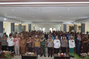 DEKLARASI PEMILU DAMAI, KAPOLRES BANJAR INGATKAN PENTINGNYA KOORDINASI