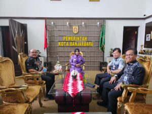 SILATURAHMI KEPALA BIRO KESRA PEMPROV KALSEL KE PEMKO BANJARBARU, SEPAKAT TINGKATKAN KEGIATAN KEAGAMAAN