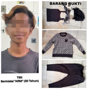 POLRES BANJARBARU AMANKAN PELAKU PENCABULAN