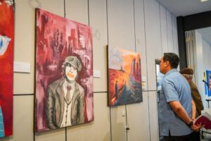 PAMERAN SENI RUPA DIBUKA WALI KOTA BANJARBARU