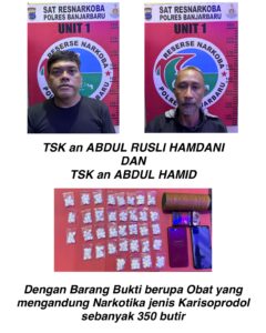 POLSEK LIANG ANGGANG AMANKAN PENGEDAR OBAT ZINETH