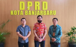 DPRD BANJARBARU TERIMA KUNKER DEWAN BALANGAN