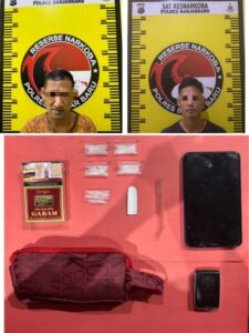 BONGKAR JARINGAN NARKOBA, POLISI TANGKAP DUA PRIA DALAM WAKTU KURANG DARI 12 JAM