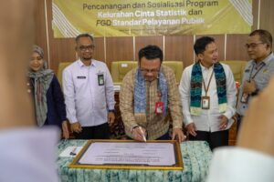 KELURAHAN LOKTABAT SELATAN JADI KELURAHAN CINTA STATISTIK
