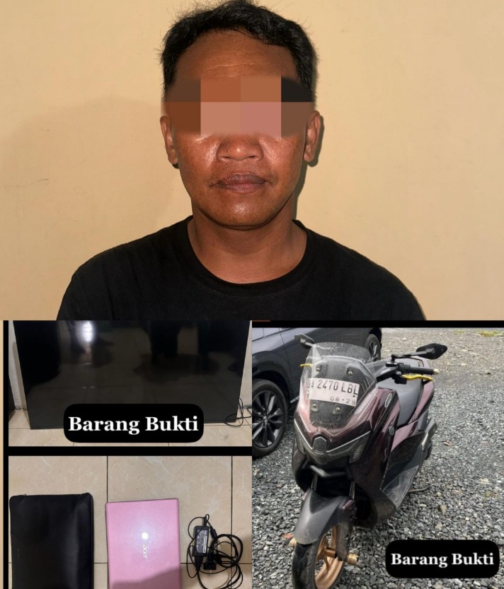 PRIA ASAL TANAH LAUT DIRINGKUS POLSEK CEMPAKA