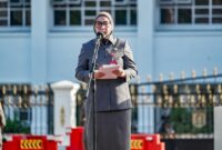 LISA HALABY PIMPIN APEL PERDANA SEBAGAI WALI KOTA