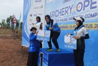Turnamen Archery Open ke-4 DESDM Kalsel Sukses Digelar, Klub PPU Archery Kaltim Raih Juara Umum