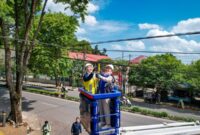 LANGKAH NYATA BANJARBARU EMAS: KABEL UDARA DIPINDAHKAN KE BAWAH TANAH