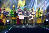125 PESERTA BERSAING, MUHAMMAD ADITAMA DAN AZIZAH MUSTIKA RAIH GELAR NANANG-GALUH BANJARBARU