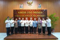WALI KOTA BANJARBARU BAWA ISU STRATEGIS KE ISTANA PRESIDEN