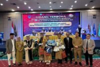 Wisuda Ke-19, Universitas Cahaya Bangsa Kukuhkan 294 Lulusan