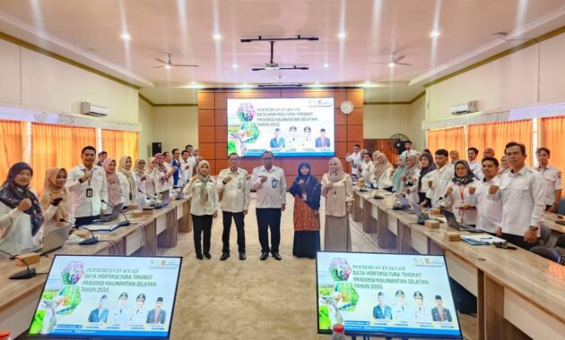 Pemprov Kalsel Matangkan Satu Data Hortikultura Demi Kendali Inflasi dan Ketahanan Pangan