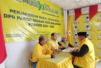 MENUJU MUSDA GOLKAR BANJARBARU, GUSTI RIZKY SIAP KEMBALI BERTARUNG DI KURSI KETUA