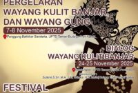 UPTD Taman Budaya Kalsel Gelar Wayang Kulit Banjar dan Wayang Gong Peringati Hari Wayang Sedunia