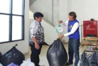 SEKRETARIAT DPRD BANJARBARU BANGUN BUDAYA KERJA PEDULI LINGKUNGAN, DUKUNG PENGELOLAAN BANK SAMPAH