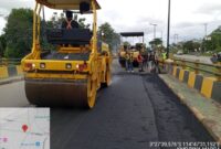 Respons Keluhan Warga di Medsos, Pemprov Kalsel Perbaiki Jembatan Guntung Manggis