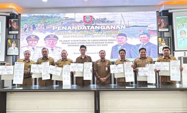 PUPR Kalsel Tegaskan Komitmen Kinerja dan Integritas ASN di Tahun 2026