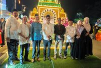 FESTIVAL TANGLONG & BAGARAKAN SAHUR DI BANJARBARU DISERBU WARGA, 50 PESERTA TAMPIL MEMUKAU