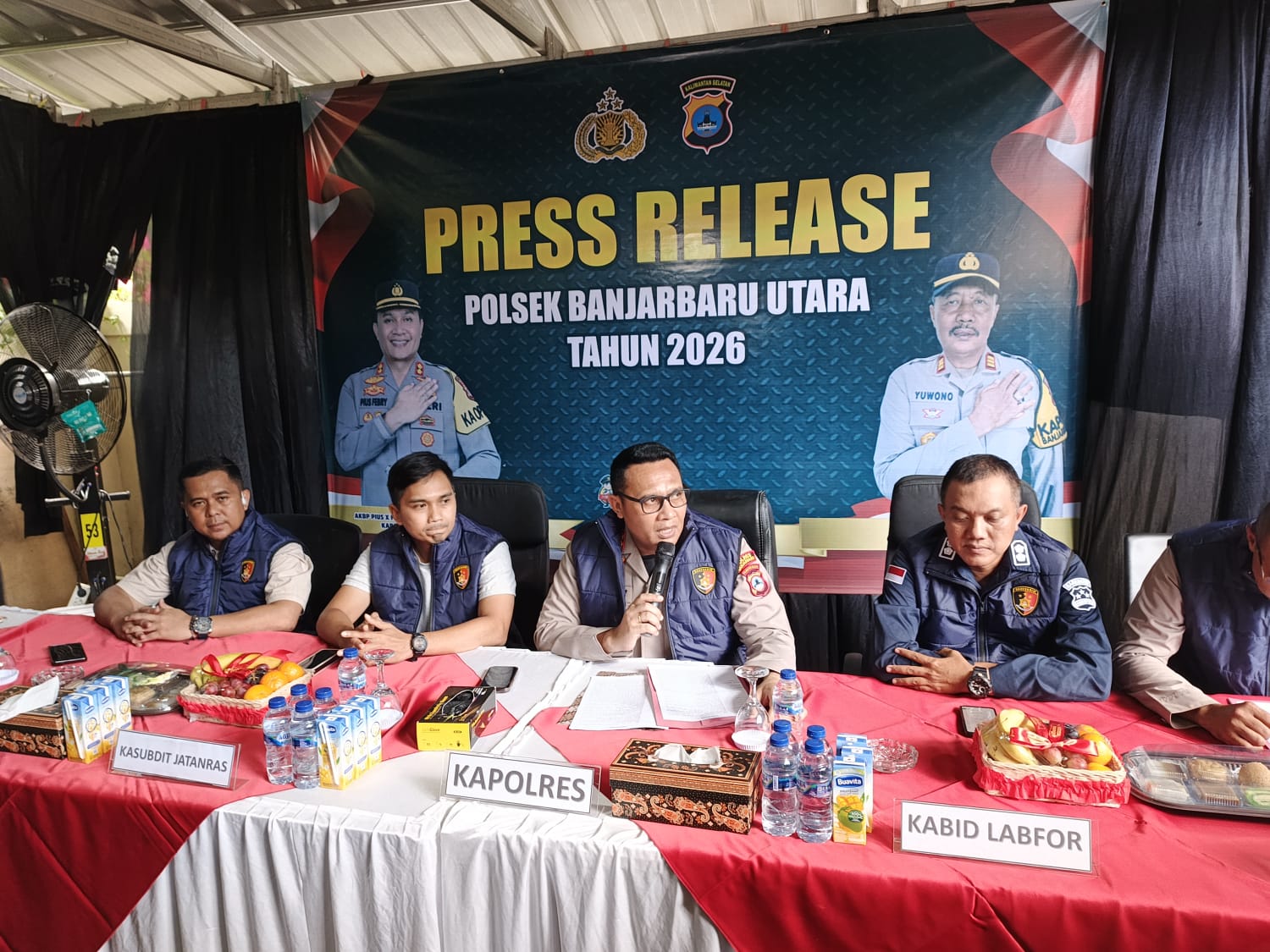 AKSI KEJI DI SUNGAI ULIN TERBONGKAR, POLISI RINGKUS DUA PELAKU